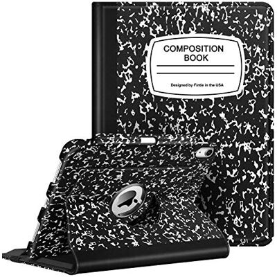 FINTIE Hülle für iPad Air 11 Zoll (27,9 cm) M2 (2024), iPad Air 5th Generation (2022) / Air 4th Gen (2020) 10,9 Zoll (27,7 cm) mit Stifthalter, 360 Grad drehbare Schutzhülle, Ständer, Notizbuch FINTIE Hülle für iPad Air 11 Zoll (27,9 cm) M2 (2024), iPad Air 5th Generation (2022) / Air 4th Gen (2020) 10,9 Zoll (27,7 cm) mit Stifthalter, 360 Grad drehbare Schutzhülle, Ständer, Notizbuch