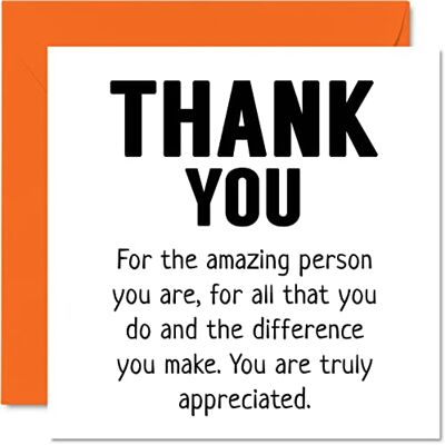 Stuff4 Dankeskarten, Amazon Person All You Do Truly Appreciated Stuff4 Dankeskarten, Amazon Person All You Do Truly Appreciated