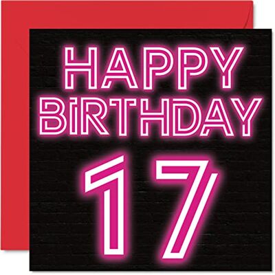 Stuff4 Lustige Geburtstagskarte zum 17. Geburtstag für Jungen Mädchen Stuff4 Lustige Geburtstagskarte zum 17. Geburtstag für Jungen Mädchen