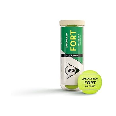 Dunlop teniszlabdák - 3 darabos készlet - Minden pályára Dunlop teniszlabdák - 3 darabos készlet - Minden pályára