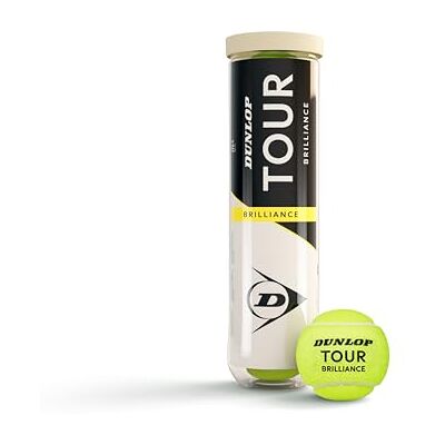 Dunlop Tb Tour Brilliance 4pet - Teniszlabdák Doboz Dunlop Tb Tour Brilliance 4pet - Teniszlabdák Doboz