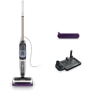 Shark SteamPickUp 3-in-1-Dampfreiniger, hygienische Reinigung mit Dampf für harte Böden, chemiefrei, 420ml Fassungsvermögen, Extra-Bürstenrolle, Aufbewahrungsstation, Bürstenrollenhalter, Weiß SD200EU Shark SteamPickUp 3-in-1-Dampfreiniger, hygienische Reinigung mit Dampf für harte Böden, chemiefrei, 420ml Fassungsvermögen, Extra-Bürstenrolle, Aufbewahrungsstation, Bürstenrollenhalter, Weiß SD200EU