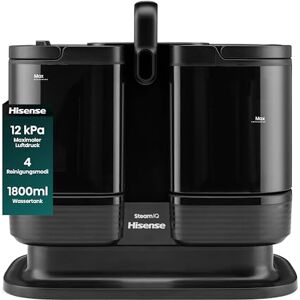 Hisense HSSC007A Dampfreiniger/ 1,8 L Wassertank/ 1500 W/ 2 in 1 Flecken- und Dampfreiniger/ 4 Reinigungsmodi/Kompakt/Selbstreinigungsfunktion/Fugenbürste, Detaildüse, Schaber und Universalbürste Hisense HSSC007A Dampfreiniger/ 1,8 L Wassertank/ 1500 W/ 2 in 1 Flecken- und Dampfreiniger/ 4 Reinigungsmodi/Kompakt/Selbstreinigungsfunktion/Fugenbürste, Detaildüse, Schaber und Universalbürste