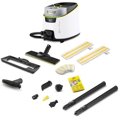 Kärcher Dampfreiniger SC 5 Deluxe Signature Line, Dampfdruck: 4 bar Aufheizzeit: 3 min., ca. 130 m² Flächenleistung, 2250 W Heizleistung, mit Teppichgleicher Kärcher Dampfreiniger SC 5 Deluxe Signature Line, Dampfdruck: 4 bar Aufheizzeit: 3 min., ca. 130 m² Flächenleistung, 2250 W Heizleistung, mit Teppichgleicher