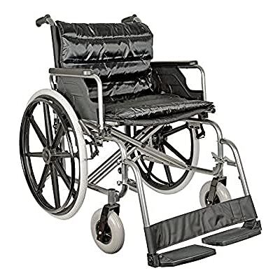 GIMA Kinderwagen Extra Large mit Sitzfläche 55 cm, Stoff schwarz, Tragkraft 125 kg GIMA Kinderwagen Extra Large mit Sitzfläche 55 cm, Stoff schwarz, Tragkraft 125 kg