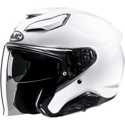HJC , Jet-Motorradhelm F31 Perlweiss, XL HJC , Jet-Motorradhelm F31 Perlweiss, XL