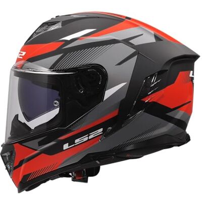 LS2 , Integraler Motorradhelm STORM III KOMAI Black Red, L LS2 , Integraler Motorradhelm STORM III KOMAI Black Red, L