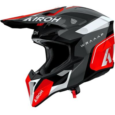 Airoh WRAAAP CONQUER RED GLOSS XL Airoh WRAAAP CONQUER RED GLOSS XL