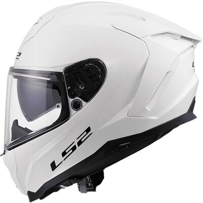 LS2 , Integraler Motorradhelm CHALLENGER II SOLID White, XL Beschlaghemmend LS2 , Integraler Motorradhelm CHALLENGER II SOLID White, XL Beschlaghemmend