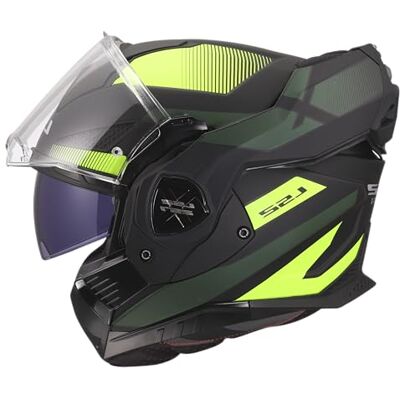 LS2 , Modularer Motorradhelm ADVANT X NOVA Black Yellow, L LS2 , Modularer Motorradhelm ADVANT X NOVA Black Yellow, L