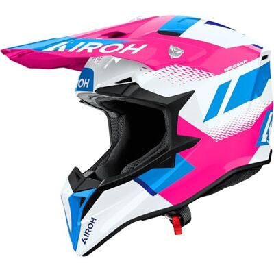 Airoh WRAAAP VISION PINK GLOSS M Airoh WRAAAP VISION PINK GLOSS M