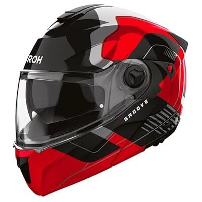 Airoh Specktre Groove Piros Fix gloss - Motorkerékpár sisak Airoh Specktre Groove Piros Fix gloss - Motorkerékpár sisak
