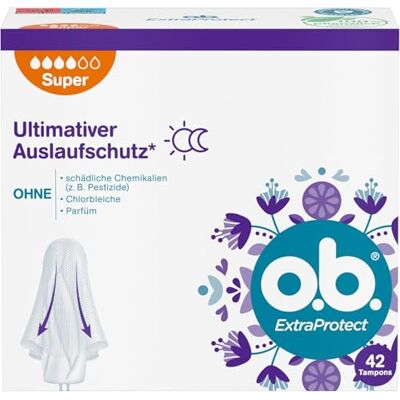 o.b. ExtraProtect Super Naptár - Naptár erősebb napokra Dynamic Fit-tel és extra szárnyakkal o.b. ExtraProtect Super Naptár - Naptár erősebb napokra Dynamic Fit-tel és extra szárnyakkal
