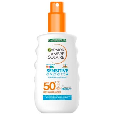 Garnier Ambre Solaire Kids Sensitive Expert+ Naptej spray SPF 50 Garnier Ambre Solaire Kids Sensitive Expert+ Naptej spray SPF 50