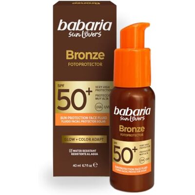 Babaria Bronze Bräunungs-Fluid Gesicht SPF 50+ Getönt Babaria Bronze Bräunungs-Fluid Gesicht SPF 50+ Getönt