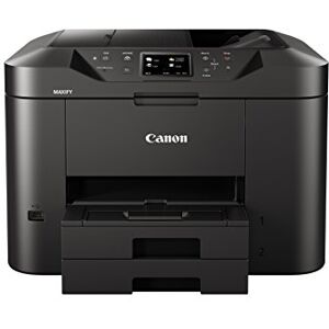 Canon MAXIFY MB2750 Tintenstrahldrucker 4-in-1 Multifunktionsgerät DIN A4 (Drucker, Scanner, Kopierer, Fax, ADF, 600x1200 DPI, WLAN, 24/15,5 ISO-Seiten/Min., Duplexdruck, 500-Blatt-Kassette) schwarz Canon MAXIFY MB2750 Tintenstrahldrucker 4-in-1 Multifunktionsgerät DIN A4 (Drucker, Scanner, Kopierer, Fax, ADF, 600x1200 DPI, WLAN, 24/15,5 ISO-Seiten/Min., Duplexdruck, 500-Blatt-Kassette) schwarz