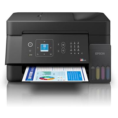 Epson EcoTank ET-4900 Wi-Fi und Ethernet A4 Drucken, Kopieren, Scannen, Faxen LC-Display Automatischer Dokumenteneinzug für 30 Seiten Kompakt Enthält Tinte für bis zu 3 Jahre Epson EcoTank ET-4900 Wi-Fi und Ethernet A4 Drucken, Kopieren, Scannen, Faxen LC-Display Automatischer Dokumenteneinzug für 30 Seiten Kompakt Enthält Tinte für bis zu 3 Jahre