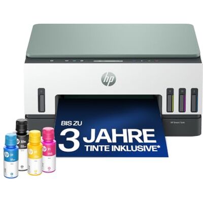 HP Smart Tank 7007 3-in-1 Multifunktionsdrucker (WLAN; Duplex-Druck) – 3 Jahre Tinte inklusive, 3 Jahre Garantie, großer Tintentank, hohe Reichweite, Drucken in hoher Qualität HP Smart Tank 7007 3-in-1 Multifunktionsdrucker (WLAN; Duplex-Druck) – 3 Jahre Tinte inklusive, 3 Jahre Garantie, großer Tintentank, hohe Reichweite, Drucken in hoher Qualität