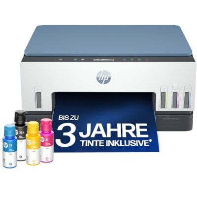HP Smart Tank 6006 3-in-1 Multifunktionsdrucker (WLAN; Mobiles Drucken) – 3 Jahre Tinte inklusive, 3 Jahre Garantie, großer Tintentank, hohe Reichweite, Drucken in hoher Qualität HP Smart Tank 6006 3-in-1 Multifunktionsdrucker (WLAN; Mobiles Drucken) – 3 Jahre Tinte inklusive, 3 Jahre Garantie, großer Tintentank, hohe Reichweite, Drucken in hoher Qualität