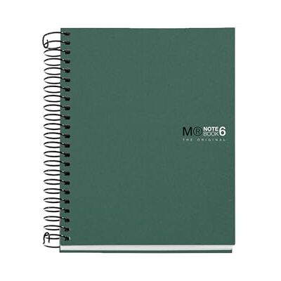 Miquelrius A6 kariertes Notizbuch 5 mm, 150 Blatt con 6 Farbbändern, extraopakes 70 g/m² Papier, robuste Polypropylenumschläge ohne Lochungen, Notebook The Originals, Khaki Miquelrius A6 kariertes Notizbuch 5 mm, 150 Blatt con 6 Farbbändern, extraopakes 70 g/m² Papier, robuste Polypropylenumschläge ohne Lochungen, Notebook The Originals, Khaki