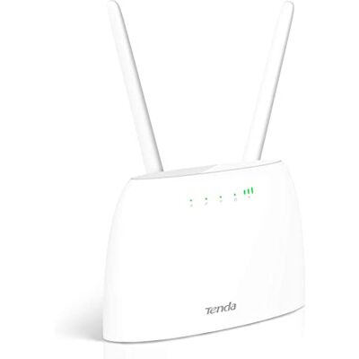 Tenda WLAN-Router 4G 2.4 Volte 4G06 N300 SIM-Karte, 2 abnehmbare Antennen, Datenzugriff und Flexible Sprachdienste Tenda WLAN-Router 4G 2.4 Volte 4G06 N300 SIM-Karte, 2 abnehmbare Antennen, Datenzugriff und Flexible Sprachdienste