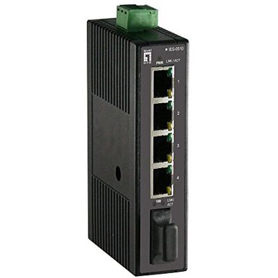 LevelOne IES-0510 Konform mit generischen Immunitätsstandards USB Hub für industrielle Umgebungen (EMV der IEC61000-6-2) schwarz LevelOne IES-0510 Konform mit generischen Immunitätsstandards USB Hub für industrielle Umgebungen (EMV der IEC61000-6-2) schwarz