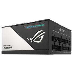 Asus ROG Loki SFX-L 1000W Platinum (Vollmodulares Netzteil, 80+ Zertifiziert, 120mm PWM ARGB Lüfter, Aura Sync, ATX 3.0 Kompatibel, PCIe 5.0 Ready) Asus ROG Loki SFX-L 1000W Platinum (Vollmodulares Netzteil, 80+ Zertifiziert, 120mm PWM ARGB Lüfter, Aura Sync, ATX 3.0 Kompatibel, PCIe 5.0 Ready)