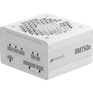 Corsair RM750e (2025) Geräuscharmes Vollständig Modulares ATX-Netzteil mit 12V-2x6 Kable – Zero RPM-Lüftermodus, ATX 3.1-Konform, PCIe 5.1-Unterstützung, Cybenetics Gold – Weiß Corsair RM750e (2025) Geräuscharmes Vollständig Modulares ATX-Netzteil mit 12V-2x6 Kable – Zero RPM-Lüftermodus, ATX 3.1-Konform, PCIe 5.1-Unterstützung, Cybenetics Gold – Weiß