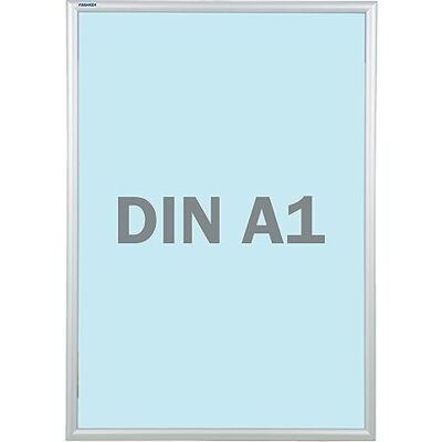 Franken Wechselrahmen, Outdoor A1 Plakatrahmen, Aluminium-Klapprahmen 25 mm breit, Info-Rahmen für den Außenbereich von öffentlichen Einrichtungen, Schulen, Restaurants oder Hotels, BS1704 Franken Wechselrahmen, Outdoor A1 Plakatrahmen, Aluminium-Klapprahmen 25 mm breit, Info-Rahmen für den Außenbereich von öffentlichen Einrichtungen, Schulen, Restaurants oder Hotels, BS1704
