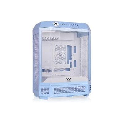 Thermaltake The Tower 600 Mid Tower Chassis Hidden Connector Hydrangea Blue Thermaltake The Tower 600 Mid Tower Chassis Hidden Connector Hydrangea Blue