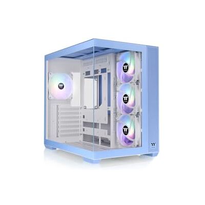 Thermaltake View 380 TG ARGB Mid Tower PC-Gehäuse 25 Jahre Hydrangea Blue Limited Edition Thermaltake View 380 TG ARGB Mid Tower PC-Gehäuse 25 Jahre Hydrangea Blue Limited Edition