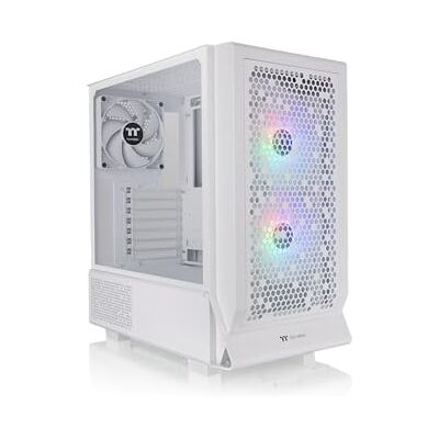 Thermaltake Ceres 330 TG ARGB Snow Mid Tower PC-Gehäuse BTF kompatibel 3X CT140 Lüfter 360 mm Radiator Support 4 mm Tempered Glass Seitenteil Thermaltake Ceres 330 TG ARGB Snow Mid Tower PC-Gehäuse BTF kompatibel 3X CT140 Lüfter 360 mm Radiator Support 4 mm Tempered Glass Seitenteil