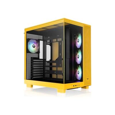 Thermaltake View 380 XL TG ARGB Mid Tower PC‑Gehäuse 4‑mm Tempered Glass E‑ATX & XL‑Mainboard Support USB‑C Front I/O 360‑mm Radiator Support High‑Airflow Design Bumblebee Thermaltake View 380 XL TG ARGB Mid Tower PC‑Gehäuse 4‑mm Tempered Glass E‑ATX & XL‑Mainboard Support USB‑C Front I/O 360‑mm Radiator Support High‑Airflow Design Bumblebee
