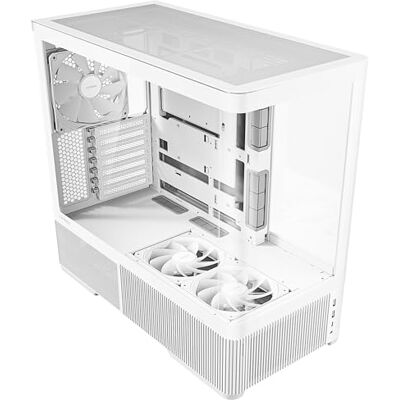 Antec Constellation C6 Curve Air White ATX Midi Tower PC Gehäuse – Panoramic Glasdesign, High-Airflow Gaming Case, Weiß Antec Constellation C6 Curve Air White ATX Midi Tower PC Gehäuse – Panoramic Glasdesign, High-Airflow Gaming Case, Weiß
