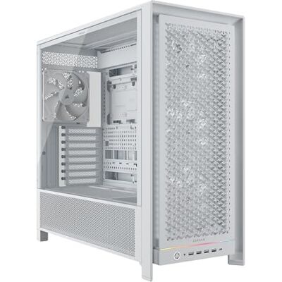 Corsair Frame 5000D RS Modulares Hohem Luftstrom Mid-Tower-PC-Gehäuse – 4X Vorinstallierte RS-Lüfter, InfiniRail-Lüfterbefestigungssystem, Kompatibel mit Reverse-Connector-Mainboards – Weiß Corsair Frame 5000D RS Modulares Hohem Luftstrom Mid-Tower-PC-Gehäuse – 4X Vorinstallierte RS-Lüfter, InfiniRail-Lüfterbefestigungssystem, Kompatibel mit Reverse-Connector-Mainboards – Weiß