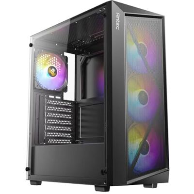 Antec AX67 ARGB PC Gehäuse Midi Tower Gaming ATX, schwarz Antec AX67 ARGB PC Gehäuse Midi Tower Gaming ATX, schwarz