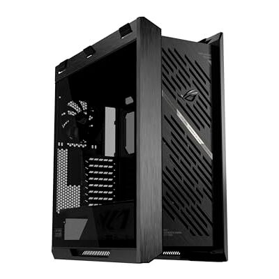 Asus ROG Strix Helios II EATX Mid-Tower Gaming PC Gehäuse (Seitenteile aus gehärtetem Glas, 4X vorinstallierte 140 x 28 mm Lüfter, GPU bis zu 450 mm, 420-mm-Radiatorhalterung) Schwarz Asus ROG Strix Helios II EATX Mid-Tower Gaming PC Gehäuse (Seitenteile aus gehärtetem Glas, 4X vorinstallierte 140 x 28 mm Lüfter, GPU bis zu 450 mm, 420-mm-Radiatorhalterung) Schwarz