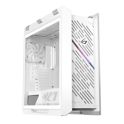 Asus ROG Strix Helios II EATX Mid-Tower White Gaming PC Gehäuse Weiß Asus ROG Strix Helios II EATX Mid-Tower White Gaming PC Gehäuse Weiß