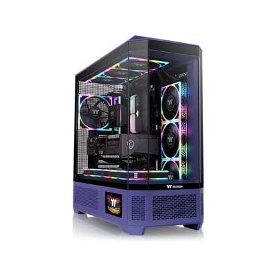 Thermaltake View 600 TG Mid Tower Chassis Hidden Connector Future Dusk Thermaltake View 600 TG Mid Tower Chassis Hidden Connector Future Dusk
