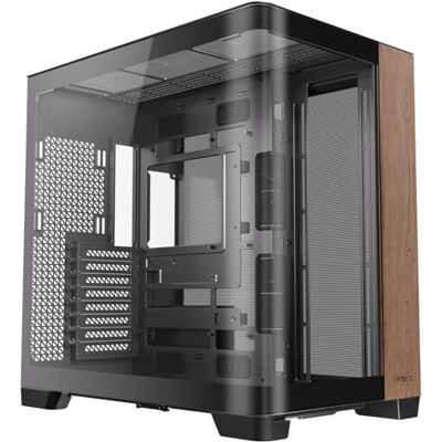 Antec C8 Curve Wood, Lüfter Nicht im Lieferumfang enthalten, Holz-Frontplatte, Super-Weitwinkel-Einzel-gebogenes Glas, Doppelkammer-Layout, Typ-C, 360 mm Heizkörperunterstützung, RTX 40 kompatibel, Antec C8 Curve Wood, Lüfter Nicht im Lieferumfang enthalten, Holz-Frontplatte, Super-Weitwinkel-Einzel-gebogenes Glas, Doppelkammer-Layout, Typ-C, 360 mm Heizkörperunterstützung, RTX 40 kompatibel,