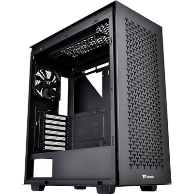 Thermaltake Divider 500 TG Air Black Mid-Tower-ATX-PC-Gehäuse 2 x gehärtetes 3mm Glasseitenteil Mesh-Panel schwarz Thermaltake Divider 500 TG Air Black Mid-Tower-ATX-PC-Gehäuse 2 x gehärtetes 3mm Glasseitenteil Mesh-Panel schwarz