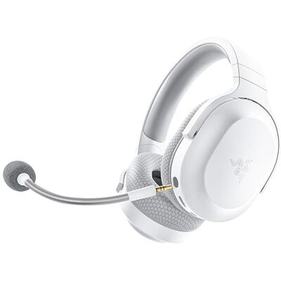 Razer Barracuda X Kabelloses Multiplattform-Headset für Gaming und Mobile Geräte (SmartSwitch Dual Wireless, Triforce 40mm, Mikrofon mit Nierencharakteristik, 50h Akku, USB-C) Mercury Weiß Razer Barracuda X Kabelloses Multiplattform-Headset für Gaming und Mobile Geräte (SmartSwitch Dual Wireless, Triforce 40mm, Mikrofon mit Nierencharakteristik, 50h Akku, USB-C) Mercury Weiß