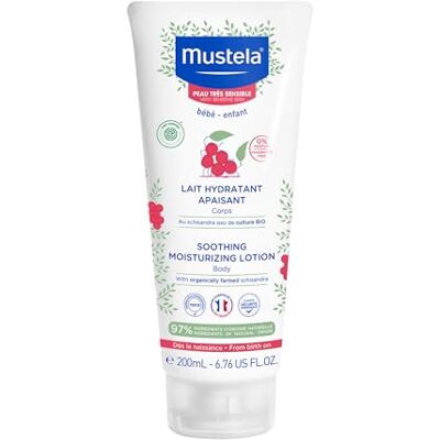 Mustela Avocado Perseose Beruhigende Körpermilch BIO, Körper, Baby und ganze Familie Tägliche Feuchtigkeitspflege speziell für überempfindliche Haut, 97% Inhaltsstoffe natürlichen Ursprungs (200ml) Mustela Avocado Perseose Beruhigende Körpermilch BIO, Körper, Baby und ganze Familie Tägliche Feuchtigkeitspflege speziell für überempfindliche Haut, 97% Inhaltsstoffe natürlichen Ursprungs (200ml)