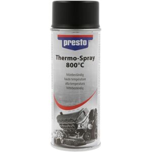 PRESTO - Thermo800 - Fekete matt - 400 ml - Hőálló spray PRESTO - Thermo800 - Fekete matt - 400 ml - Hőálló spray