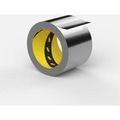 3M 1436 Weichaluminium-Klebeband, 75 mm x 50 m, Silber (12-er Pack) 3M 1436 Weichaluminium-Klebeband, 75 mm x 50 m, Silber (12-er Pack)