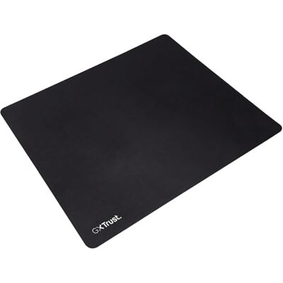 GXTrust Mauspad L 32 cm x 27 cm, Optimierte Oberflächenstruktur, Schwarz Rutschfeste Gummiunterseite, Mousepad für alle Mäuse Empfindlichkeiten und Sensoren GXTrust Mauspad L 32 cm x 27 cm, Optimierte Oberflächenstruktur, Schwarz Rutschfeste Gummiunterseite, Mousepad für alle Mäuse Empfindlichkeiten und Sensoren