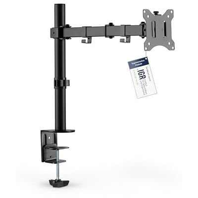 Digitus Monitor Halterung 1 Monitor – Bis 32 Zoll – 8 kg Traglast Tischklemme – VESA-Quick-Release – VESA 75x75, 100x100 – integriertes Kabelmanagement – Schwarz Digitus Monitor Halterung 1 Monitor – Bis 32 Zoll – 8 kg Traglast Tischklemme – VESA-Quick-Release – VESA 75x75, 100x100 – integriertes Kabelmanagement – Schwarz