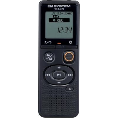 OM SYSTEM digitales Diktiergerät VN-541PC – Omnidirektionales Mikrofon, One-Touch-Aufnahme, Geräuschunterdrückung, USB-Anschluss, einfache Bedienung OM SYSTEM digitales Diktiergerät VN-541PC – Omnidirektionales Mikrofon, One-Touch-Aufnahme, Geräuschunterdrückung, USB-Anschluss, einfache Bedienung