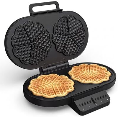 Princess 132384 - Fekete - Waffel sütő Princess 132384 - Fekete - Waffel sütő
