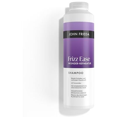 John Frieda Wunder-Reparatur Shampoo Inhalt: 500 ml Frizz Ease Für widerspenstiges, geschädigtes Haar – Vorteilsgröße/Kabinettgröße John Frieda Wunder-Reparatur Shampoo Inhalt: 500 ml Frizz Ease Für widerspenstiges, geschädigtes Haar – Vorteilsgröße/Kabinettgröße